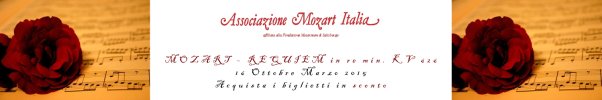 Acquista in sconto su Eventbrite - MOZART per Expo 2015 - REQUIEM in re min. KV 626: 16 ottobre 2015