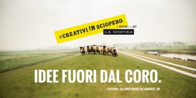 Sabato 7 ottobre allo Spazio Donno di Milano: Creativi in Sciopero. LA MOSTRA