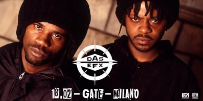 DAS EFX in concerto al Gate di Milano il 18 febbraio