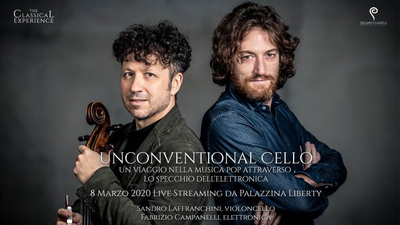 cosa fare domenica 8 marzo a Milano: concerto Unconventional Cello in streaming