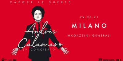 Concerti rinviati a Milano: Andrés Calamaro live ai Magazzini Generali