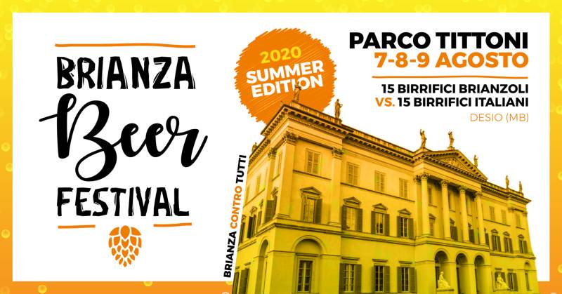 cosa fare sabato 8 agosto in Lombardia: Brianza Beer Festival