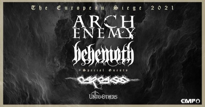 Arch Enemy, Behemoth e Carcass live all'Alcatraz Milano