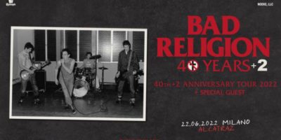 I Bad Religion in concerto all'Alcatraz di Milano a giugno 2022