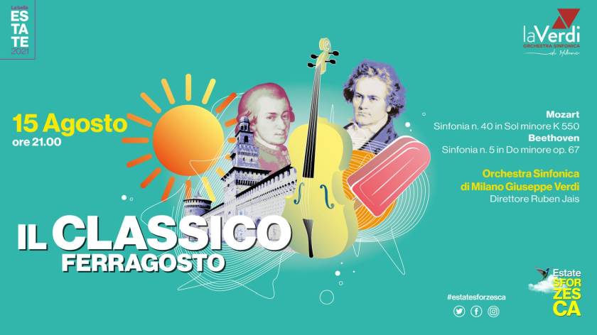 ferragosto cosa fare a Milano: concerto gratuito al Castello Sforzezco