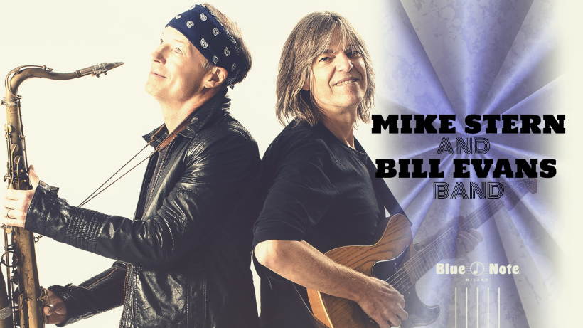 Mike Stern e Bill Evans in concerto al Blue Note Milano venerdì 15 ottobre