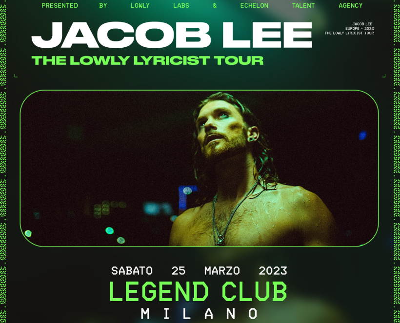 JACOB LEE: a Milano la data unica in Italia per la rivelazione indie pop