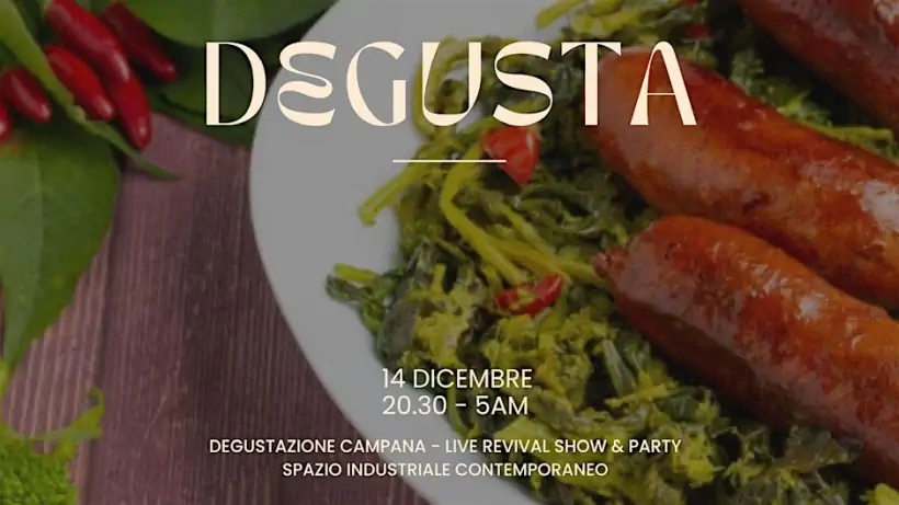 degustazione campana salsiccia e friarielli ai Magazzini Generali Milano