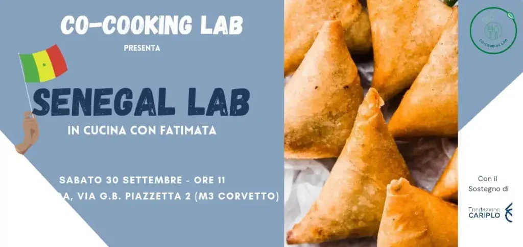 Corso di cucina senegalese da Co-Cooking LAB a Milano con degustazione