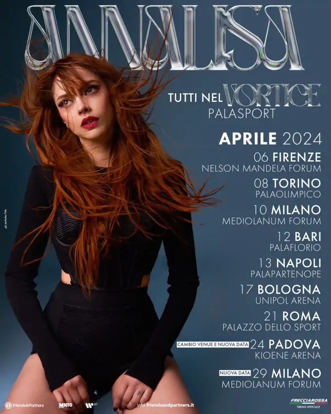 Annalisa in concerto a Milano: annunciate nuove date del Tour 2024