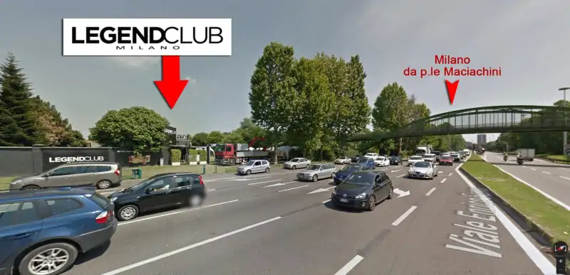 LEGEND CLUB MILANO: come arrivare in auto e dove parcheggiare