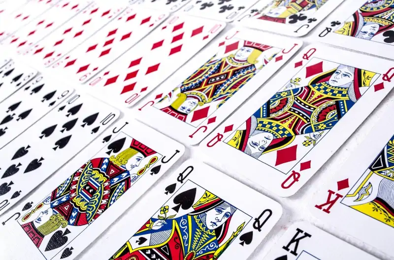 Carte da poker per giocare
