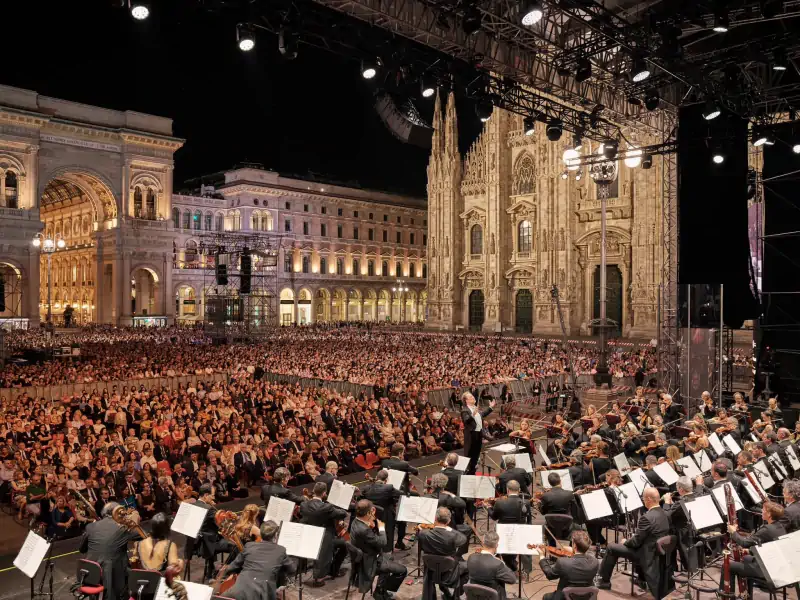 Concerto per Milano 2024 con la Filarmonica della Scala in Piazza Duomo
