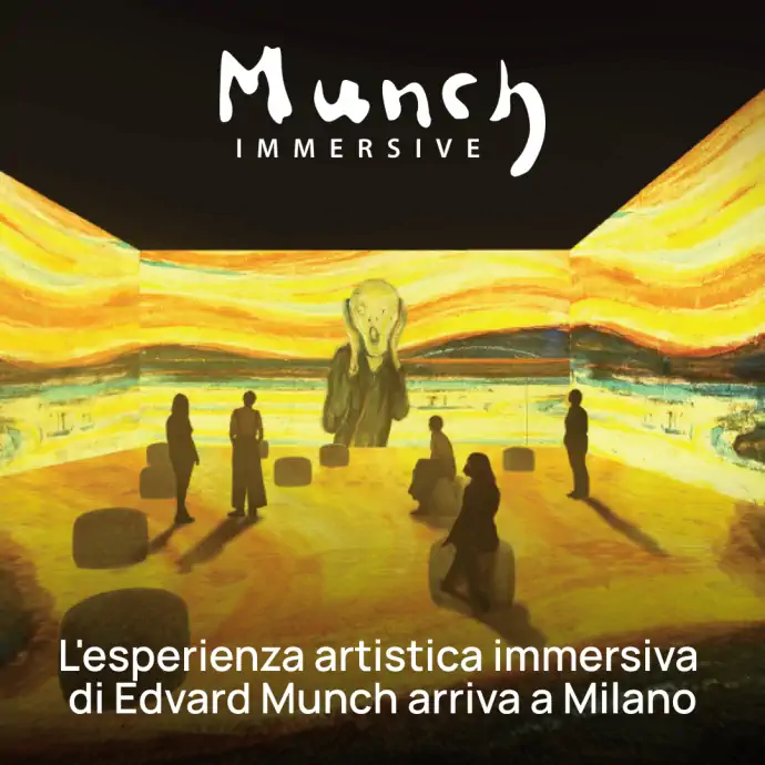 MUNCH Immersive Milano: mostra immersiva allo Spazio Mil