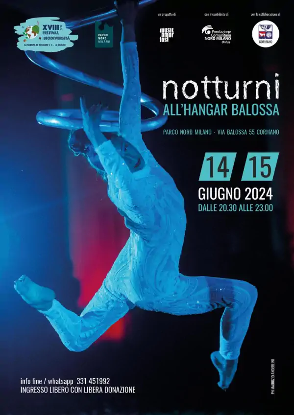 I Notturni al Festival della Biodiversità: suoni, performance e danze aeree