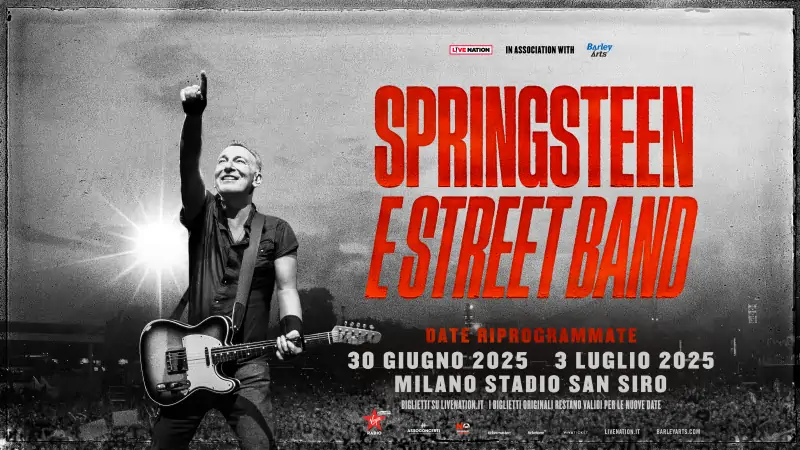 Bruce Springsteen and The E Street Band: due concerti in Italia nel 2025