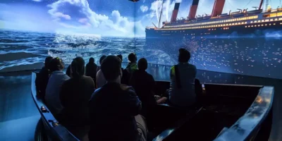 Titanic an immersive experience: interni della mostra a Milano