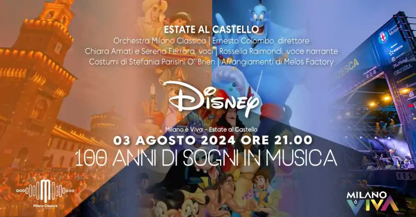 Disney al Castello: concerto con l'Orchestra Milano Classica