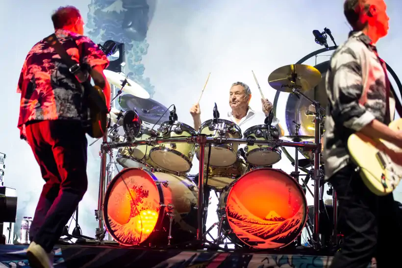 Nick Mason dei Pink Floyd in concerto a Milano