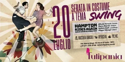 Festa anni '30 tra i girasoli di Tulipania: concerto Swing gratuito