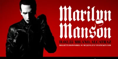 Marilyn Manson 2025 European Tour: data unica italiana a Milano