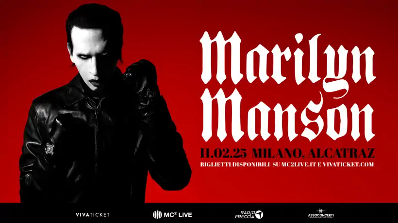 Marilyn Manson 2025 European Tour: data unica italiana a Milano