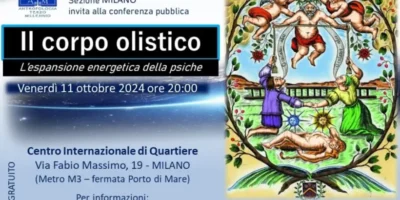 Conferenza Il corpo olistico a Milano: Antropologia Terzo Millennio