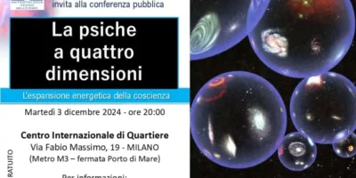 Conferenza a Milano: la psiche a quattro dimensioni