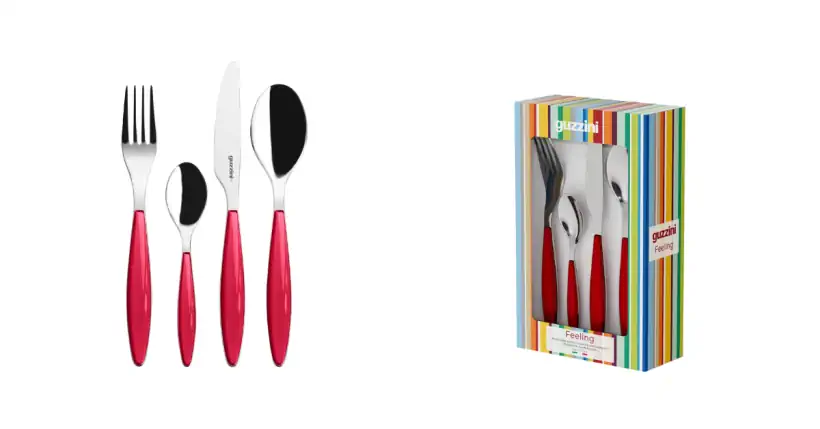 Regalo di Natale 2024:  set 24 posate feeling CUTLERY Guzzini