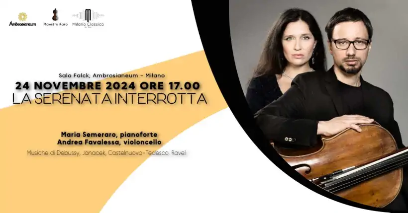 Concerto a Milano dal titolo La serenata interrotta