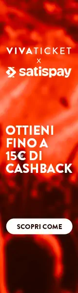 Vivaticket e Satispay hanno unito le forze per offrirti cashback fino a 15 euro