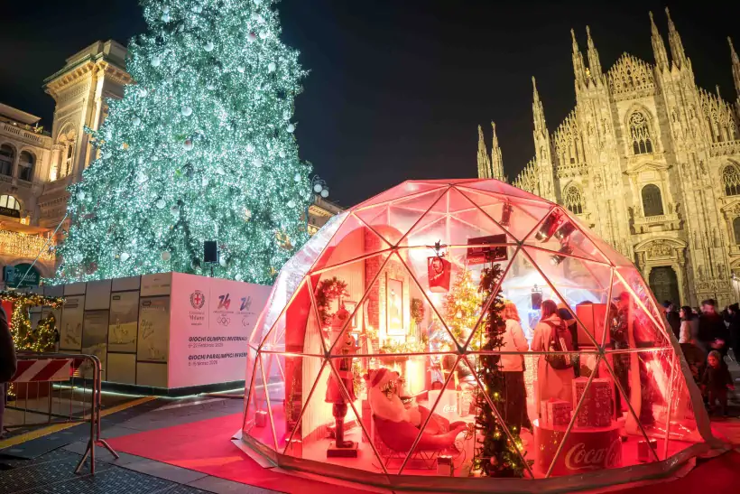 Coca Cola Christmas Village a Milano: villaggio natalizio in Piazza Duomo