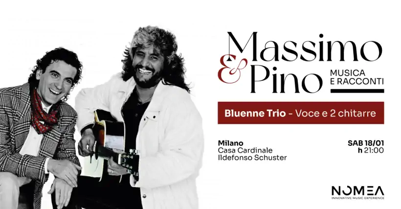 Massimo e Pino: concerto a Milano nel decennale dalla morte di Pino Daniele