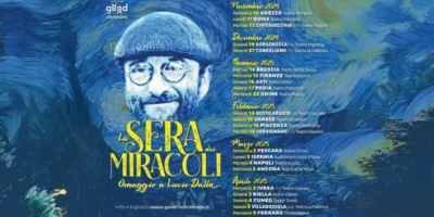 La sera dei miracoli: date tour Omaggio a Lucio Dalla