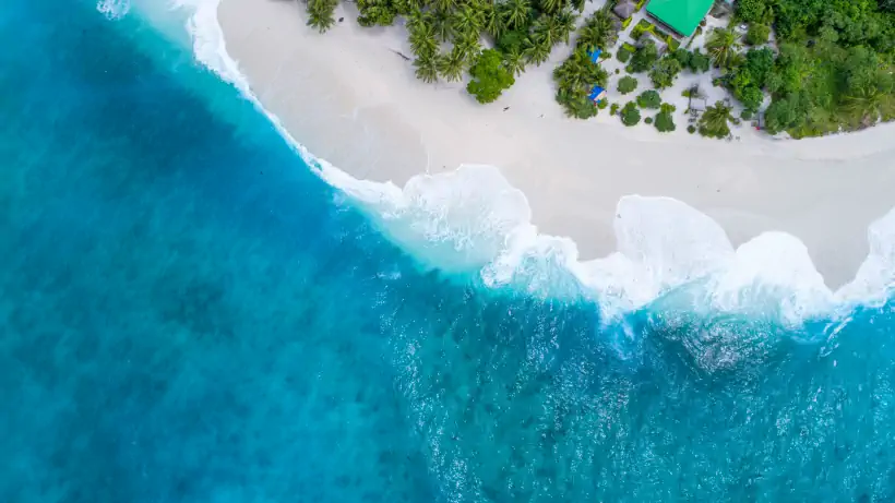 isole maldive acque cristalline