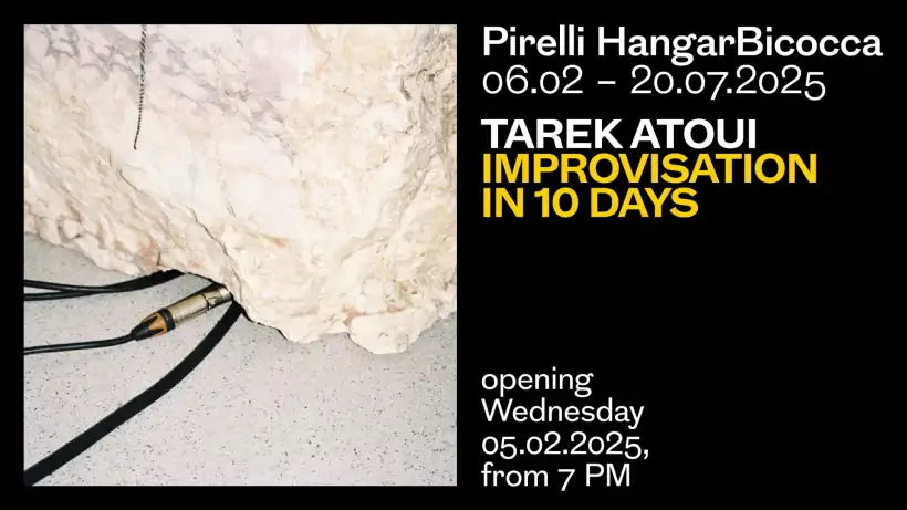 Mostra Tarek Atoui in Pirelli HangarBicocca a Milano