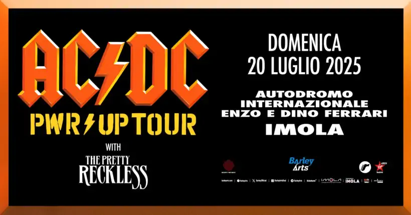 AC/DC in concerto a Imola per l'unica data italiana del POWER UP Tour 2025