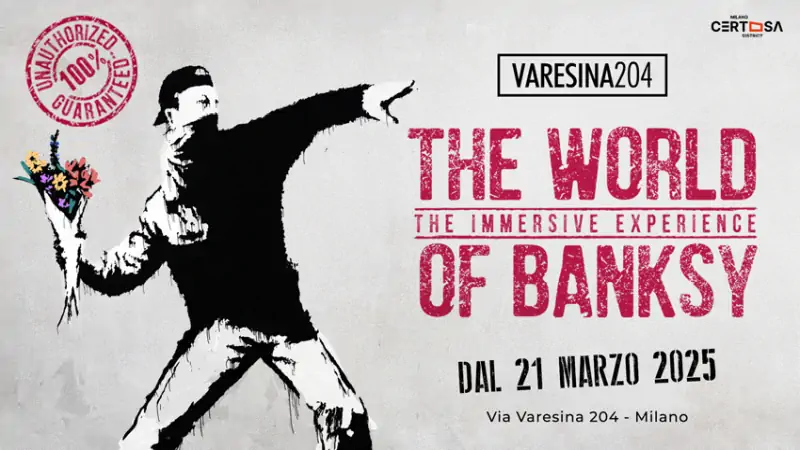 The world of Banksy: mostra a Milano dal 21 marzo 2025