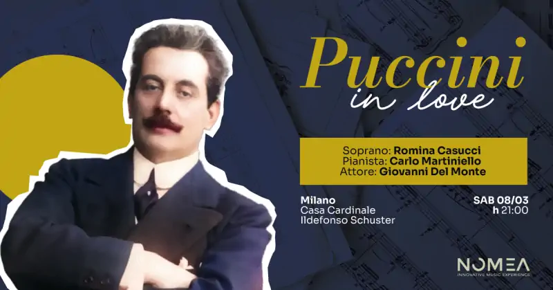 Puccini in Love: un concerto tra musica e racconti nel cuore di Milano