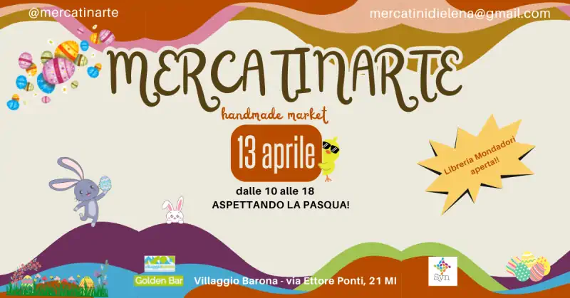 MercatInArte handmade market al Villaggio Barona di Milano