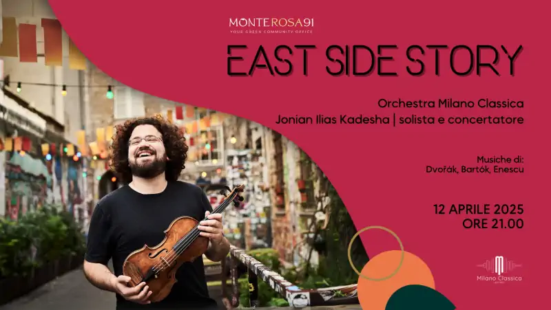 Monte Rosa 91 ospita il concerto EAST SIDE STORY con Orchestra Milano Classica