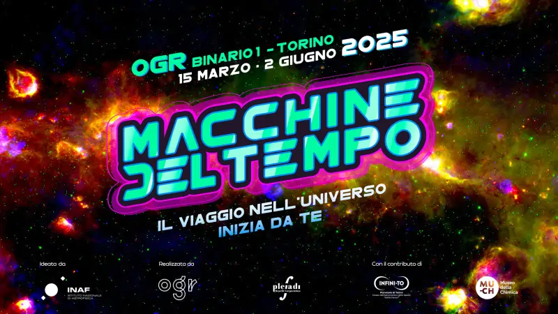 Mostra INAF Macchine del tempo alle Ogr Torino