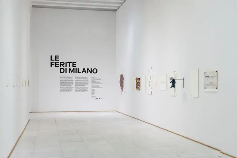 Mostra Le ferite di Milano in Triennale Milano