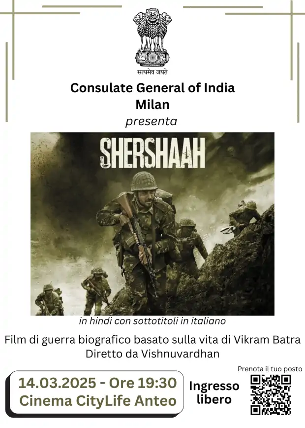 Proiezione gratuita del film indiano Shershaah al CityLife Anteo Cinema